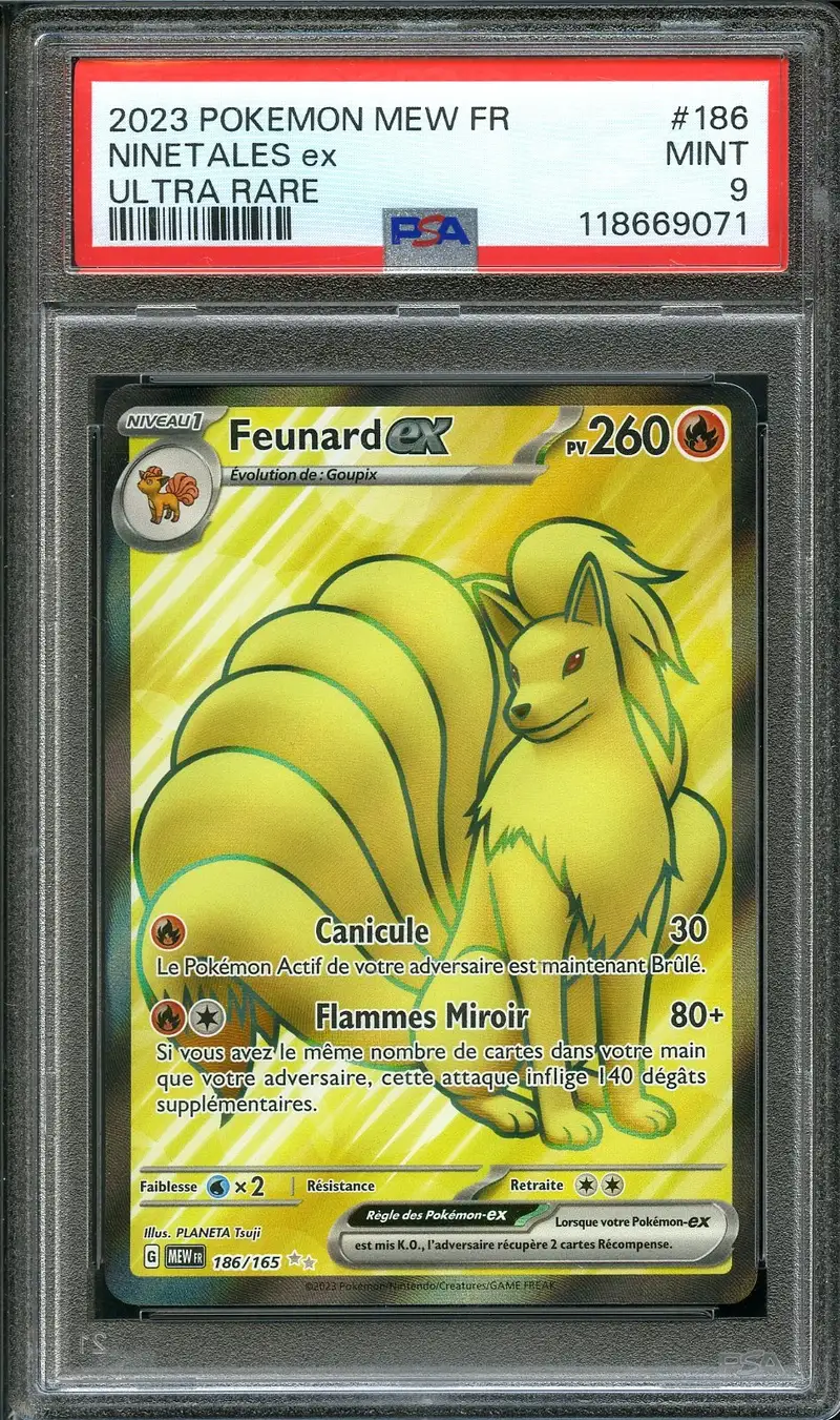 PSA 9 Feunard Ex