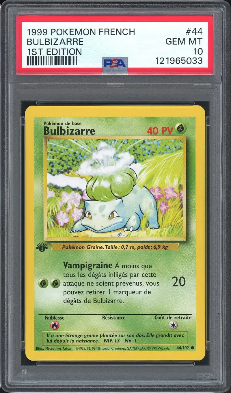 PSA 10 Bulbizarre