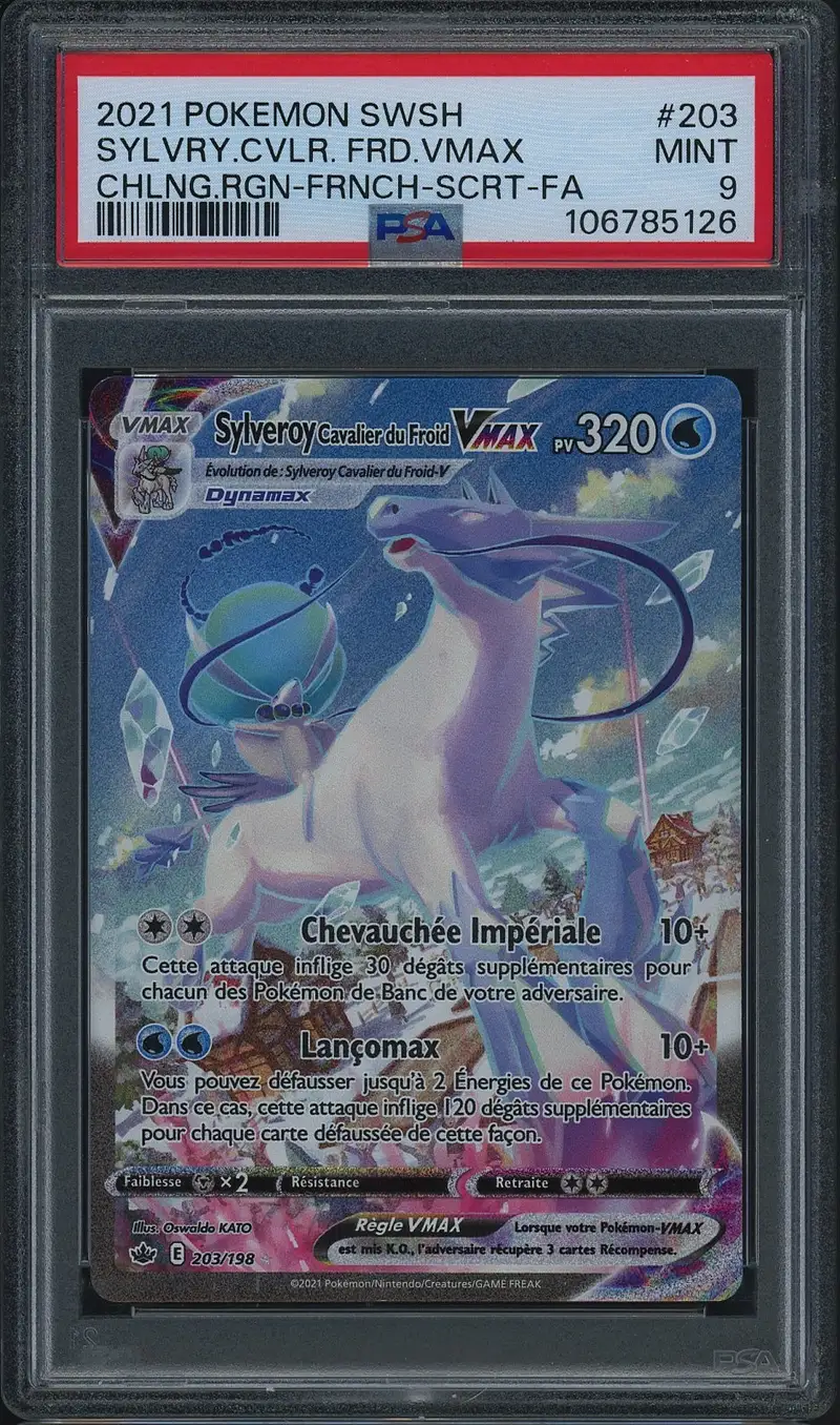 PSA 9 Sylveroy Cavalier du Froid VMax