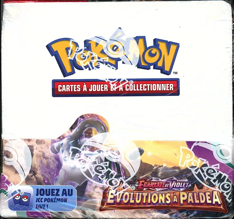 Display EV2 Evolutions à Paldea