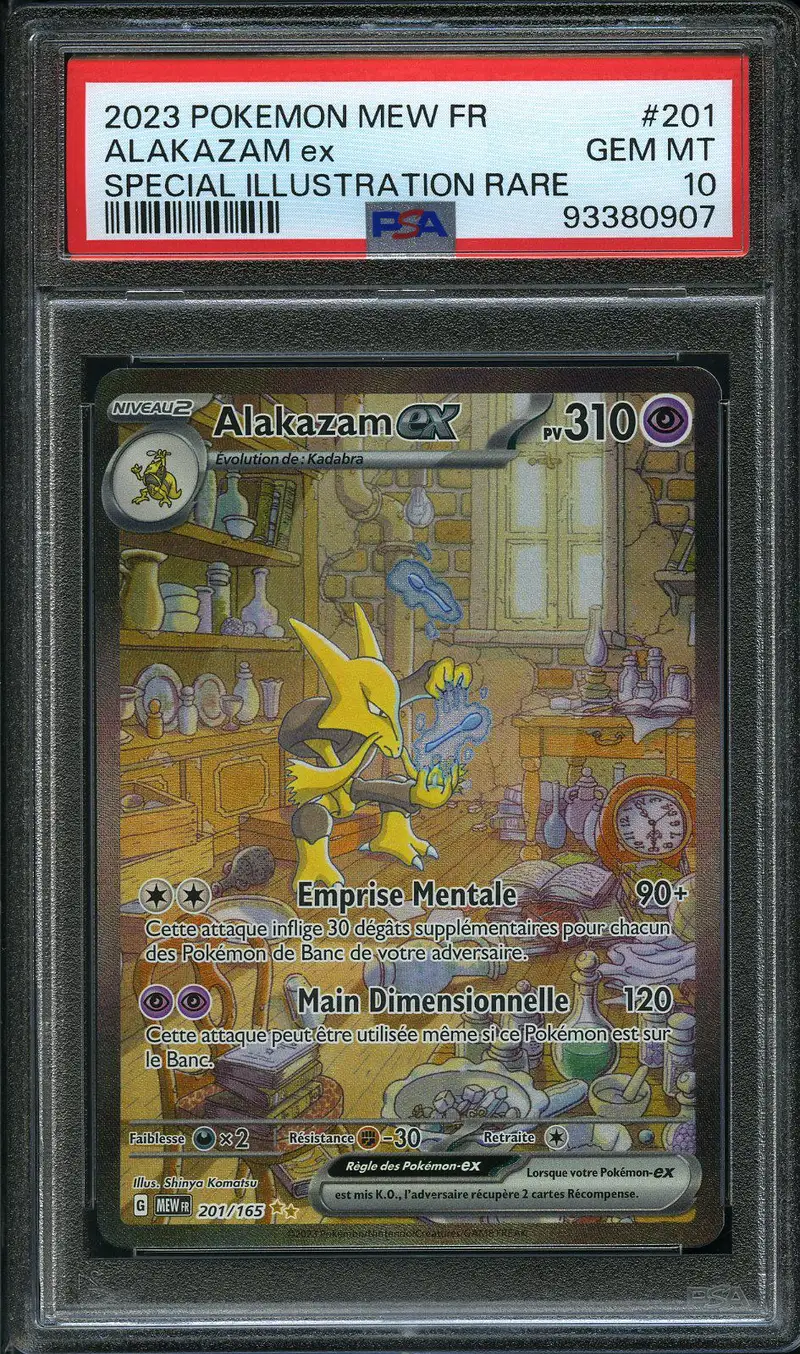 PSA 10 Alakazam Ex