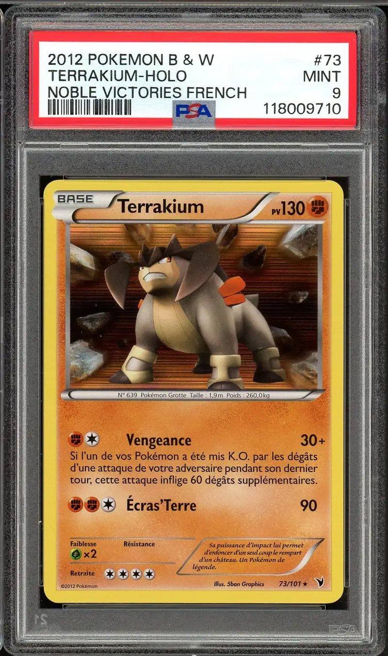 PSA 9 Terrakium Holo