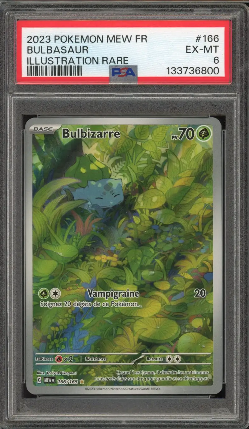 PSA 6 Bulbizarre