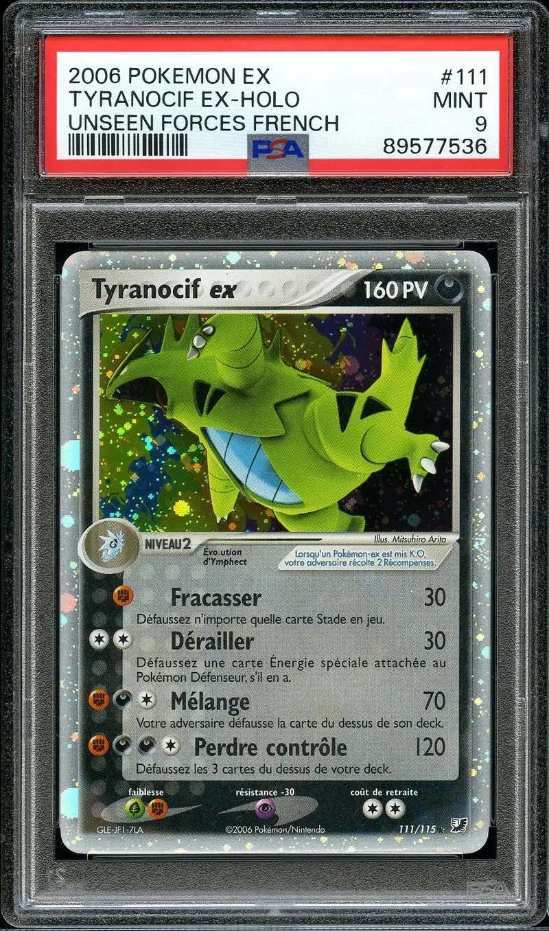 PSA 9 Tyranocif Ex