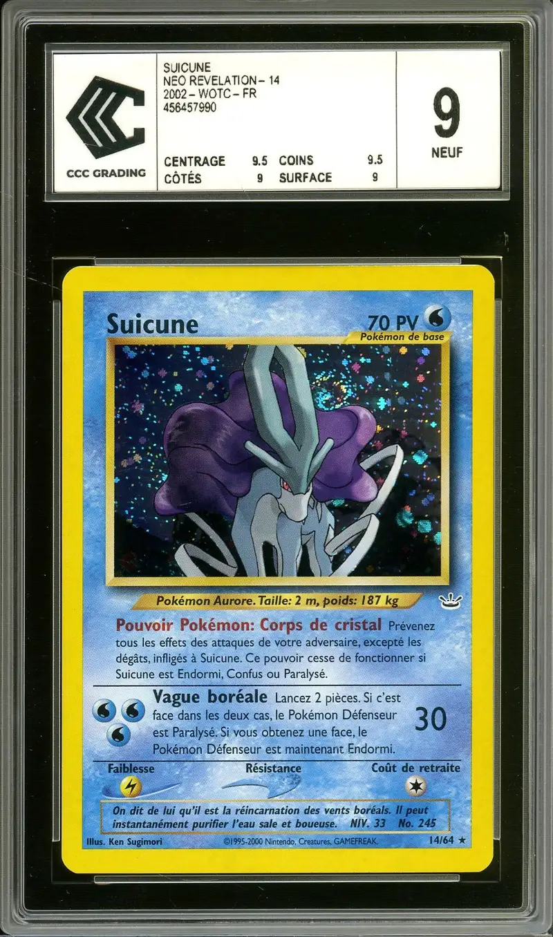 CCC 9 Suicune Holo
