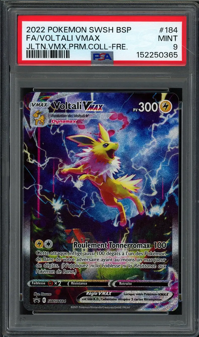 PSA 9 Voltali VMax