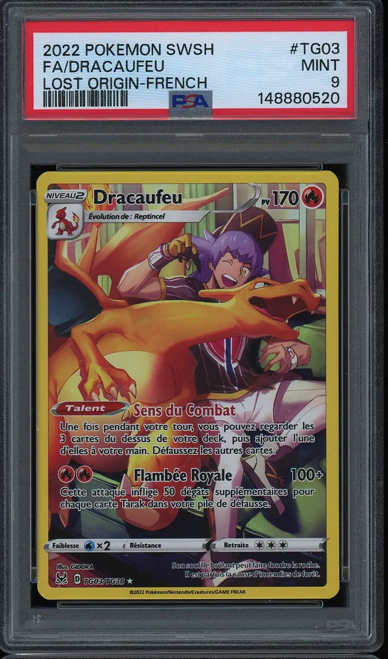 PSA 9 Dracaufeu