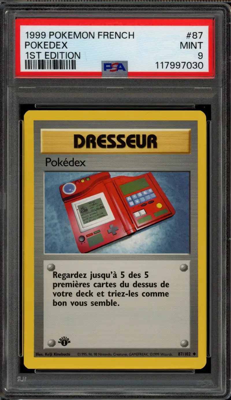 PSA 9 Pokédex
