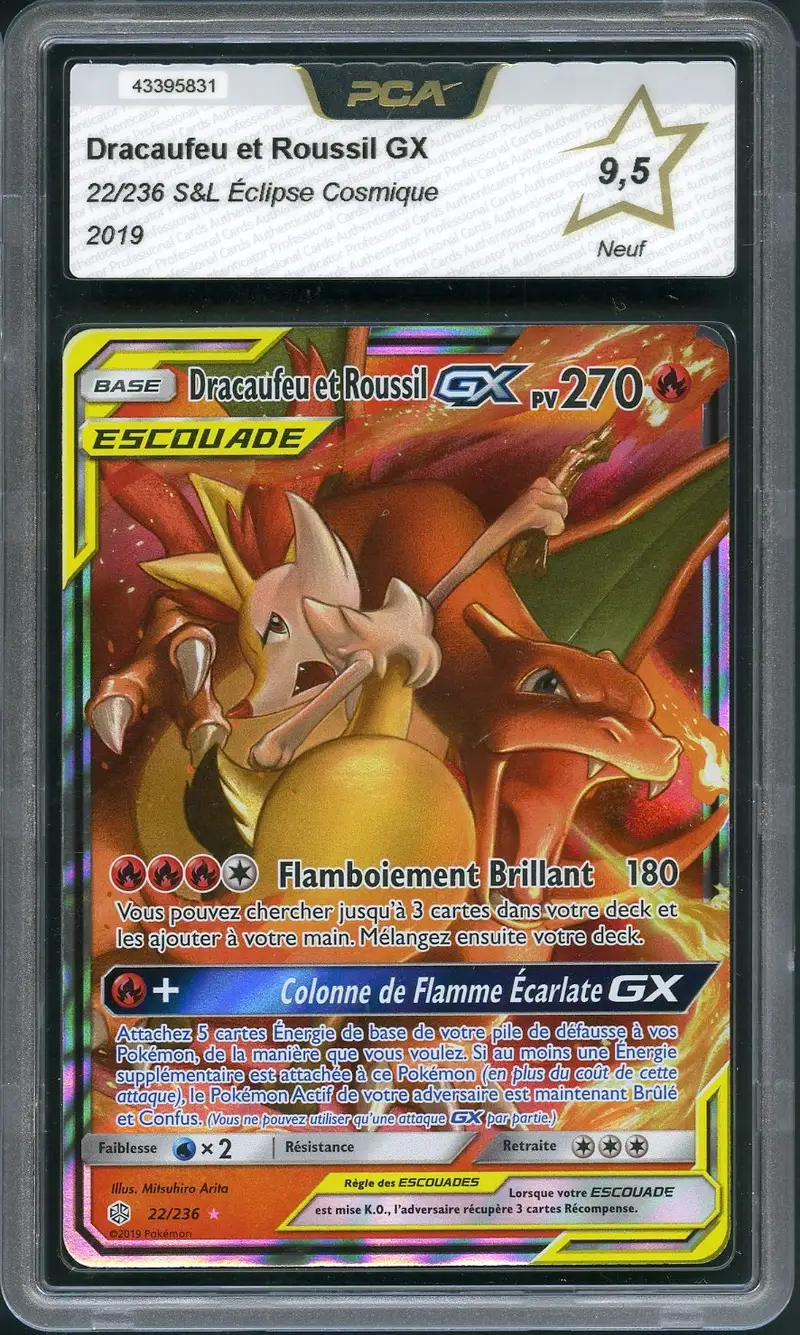 PCA 9.5 Dracaufeu et Roussil Gx