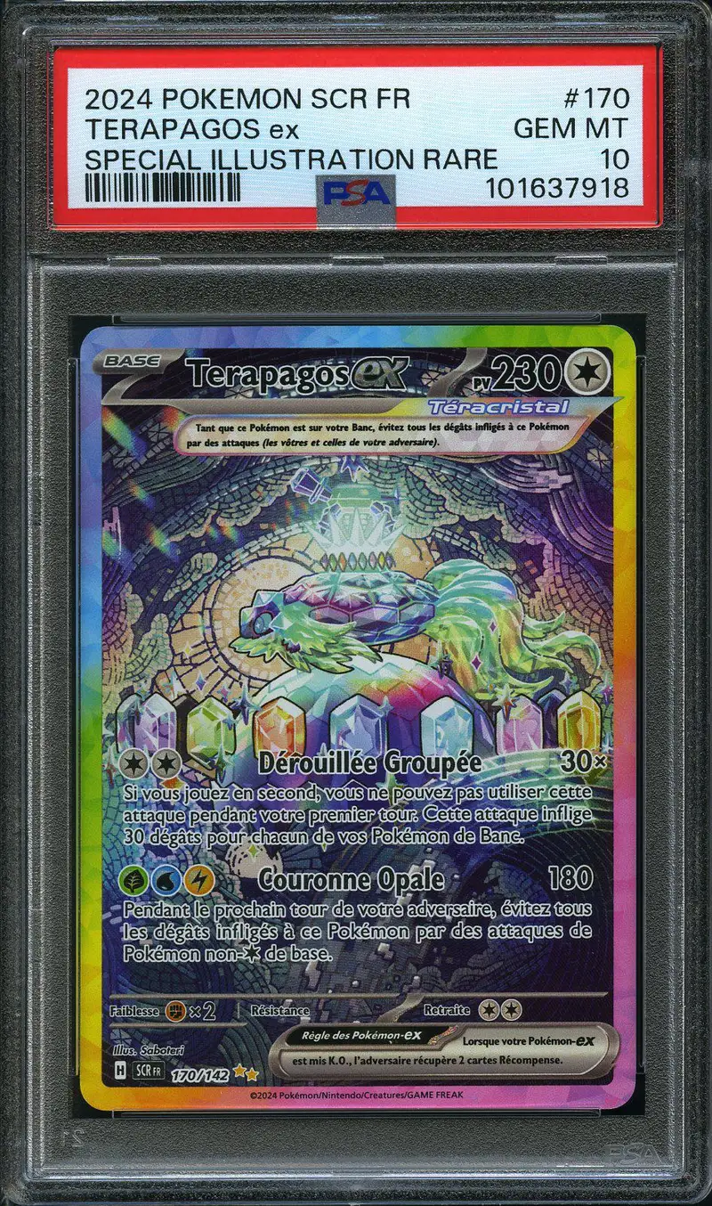 PSA 10 Terapagos Ex