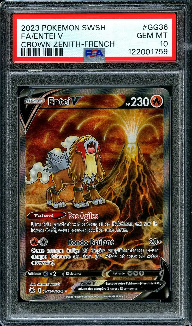 PSA 10 Entei V