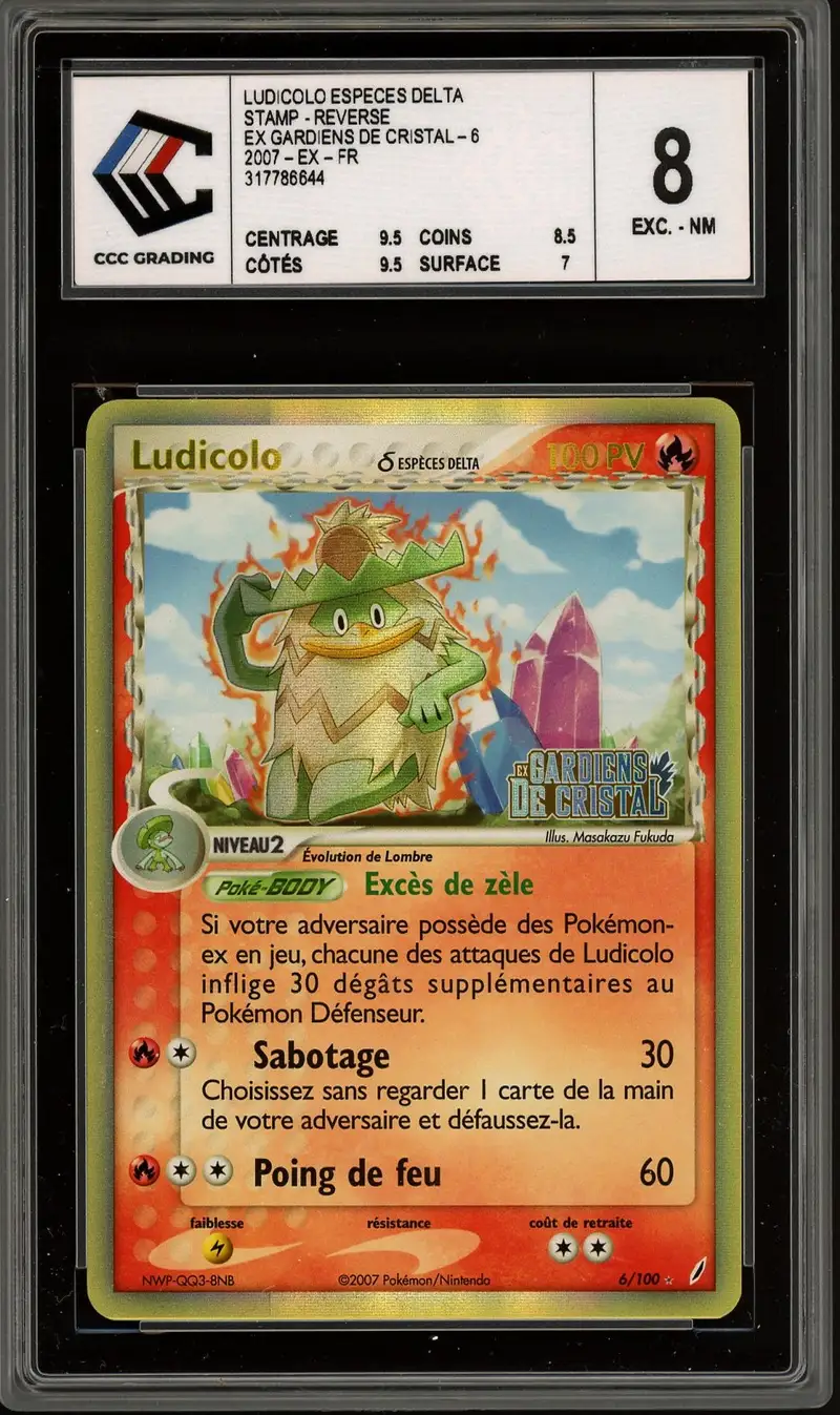 CCC 8 Ludicolo Holo Reverse