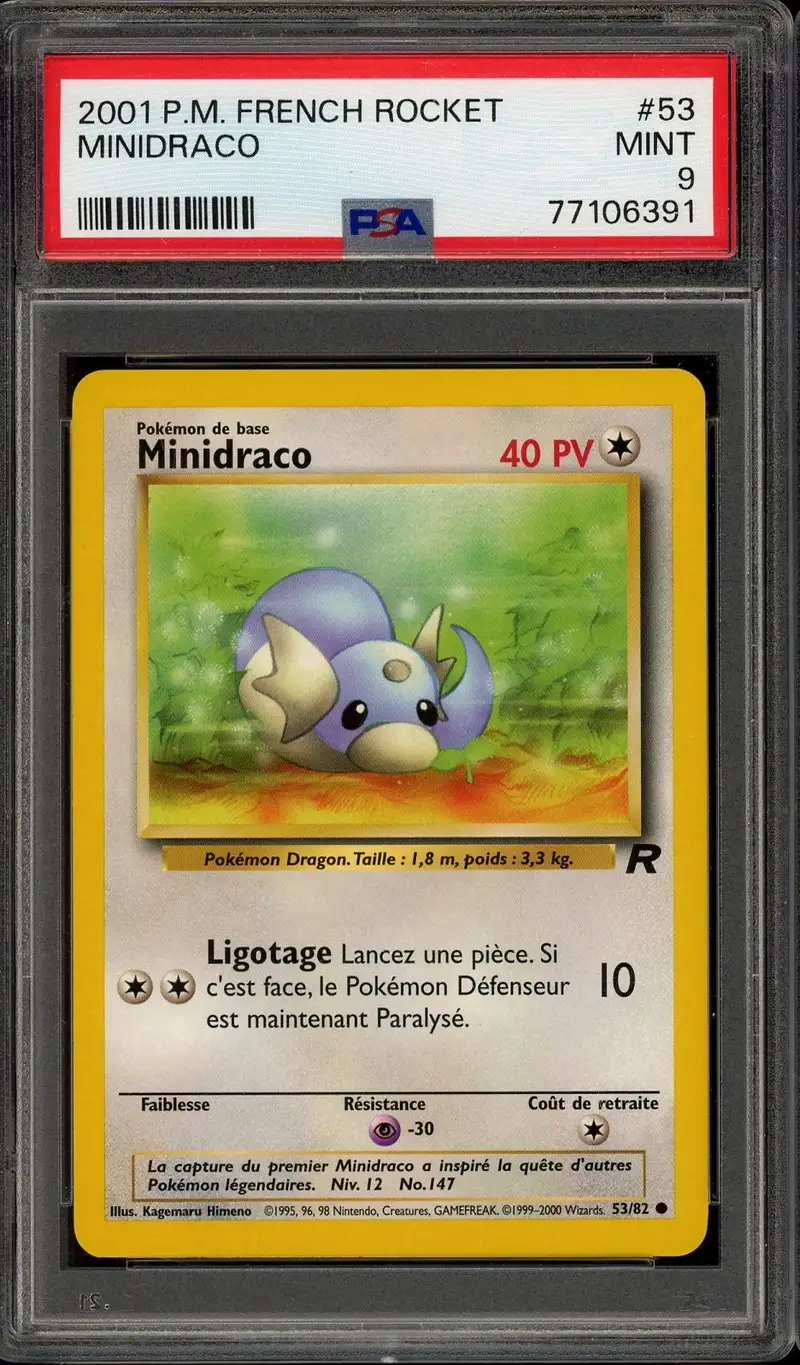 PSA 9 Minidraco