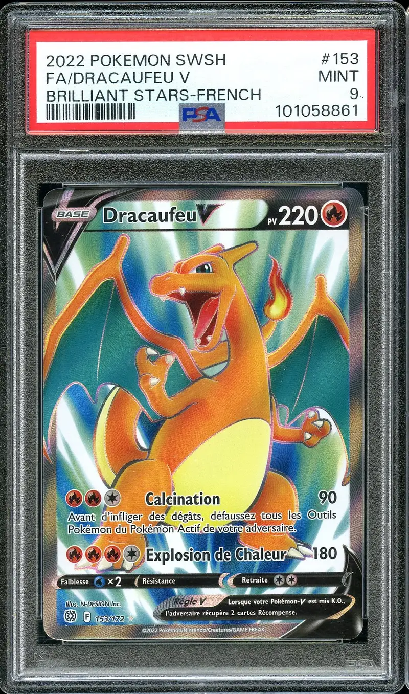 PSA 9 Dracaufeu V