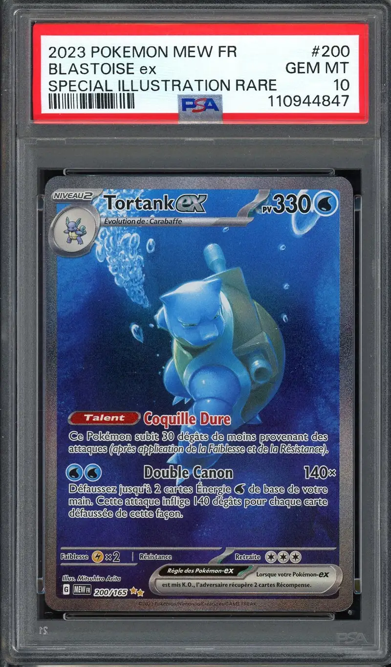 PSA 10 Tortank Ex