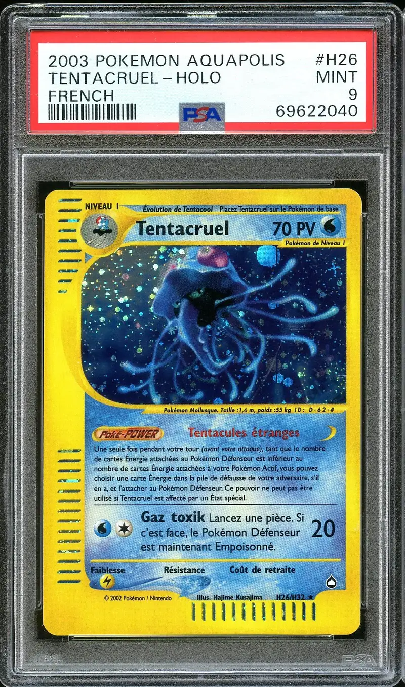 PSA 9 Tentacruel Holo
