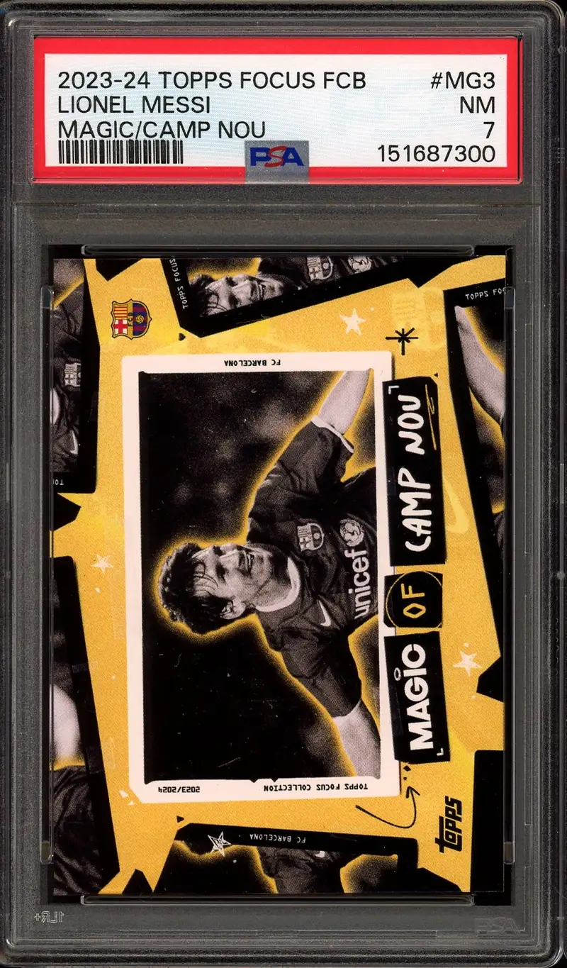 PSA 7 Lionel Messi