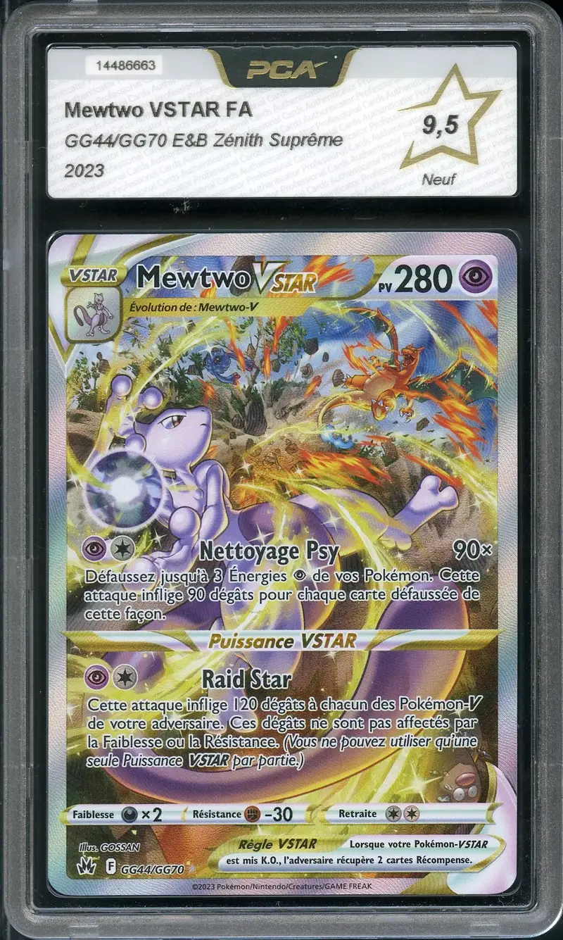 PCA 9.5 Mewtwo VStar