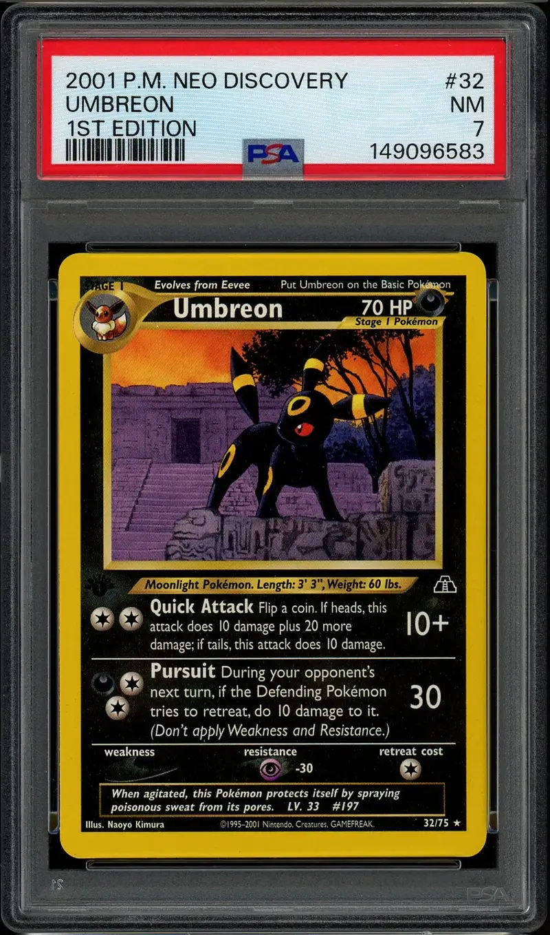 PSA 7 Umbreon