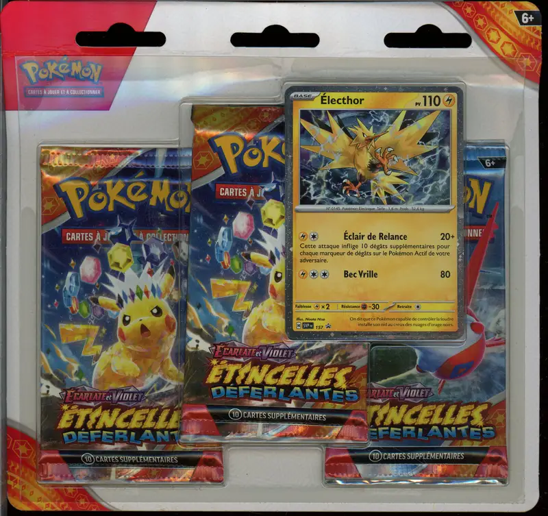 Tripack EV8 Etincelles Déferlantes
