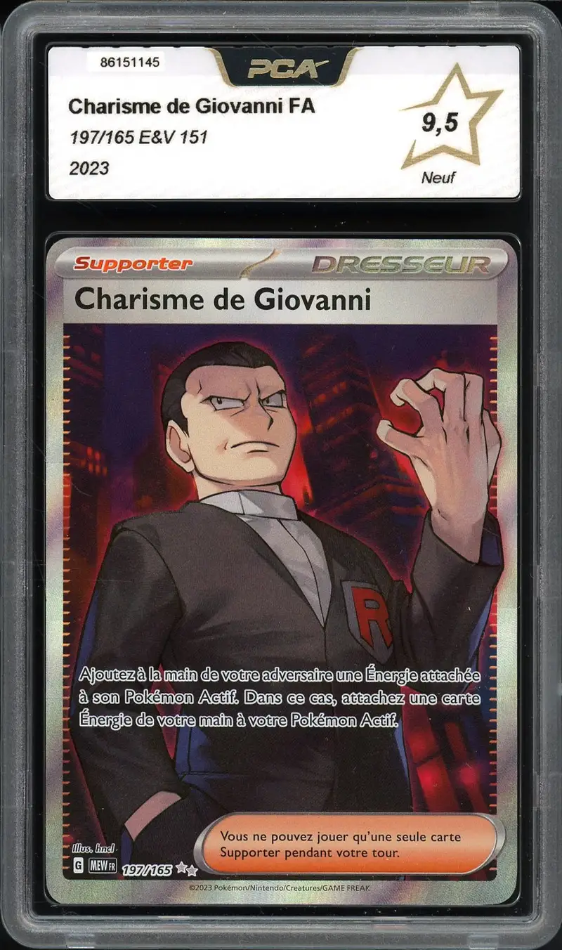 PCA 9.5 Charisme de Giovanni
