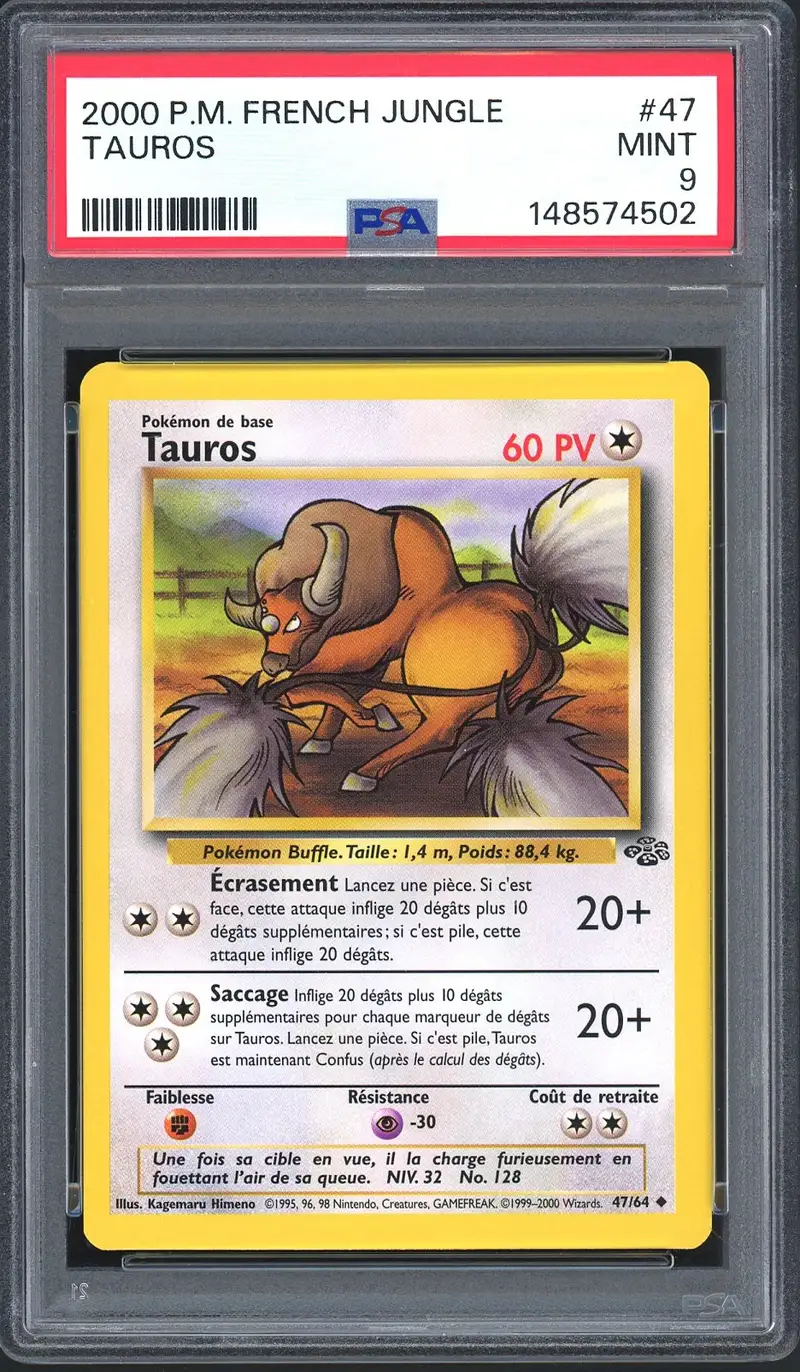 PSA 9 Tauros