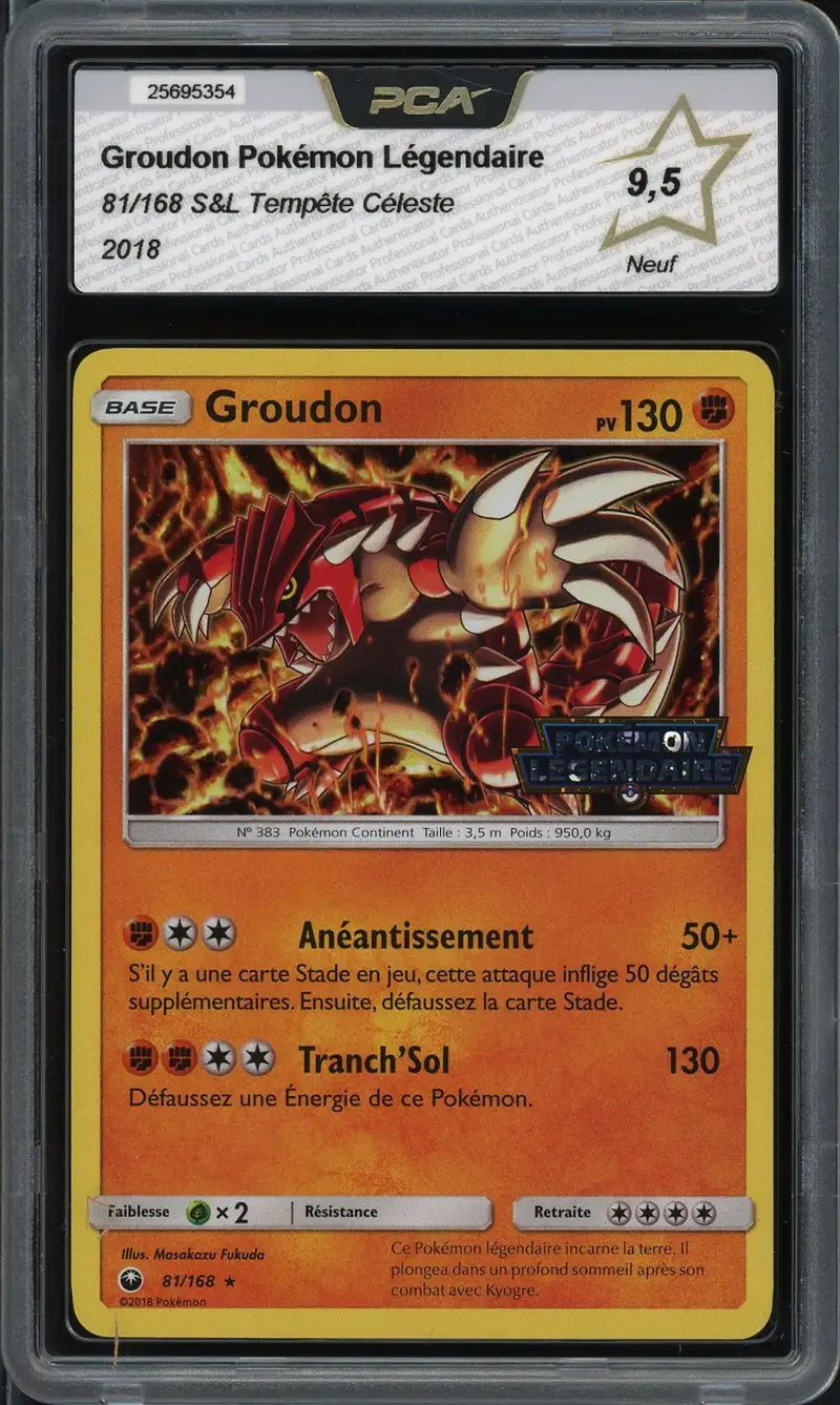 PCA 9.5 Groudon Holo