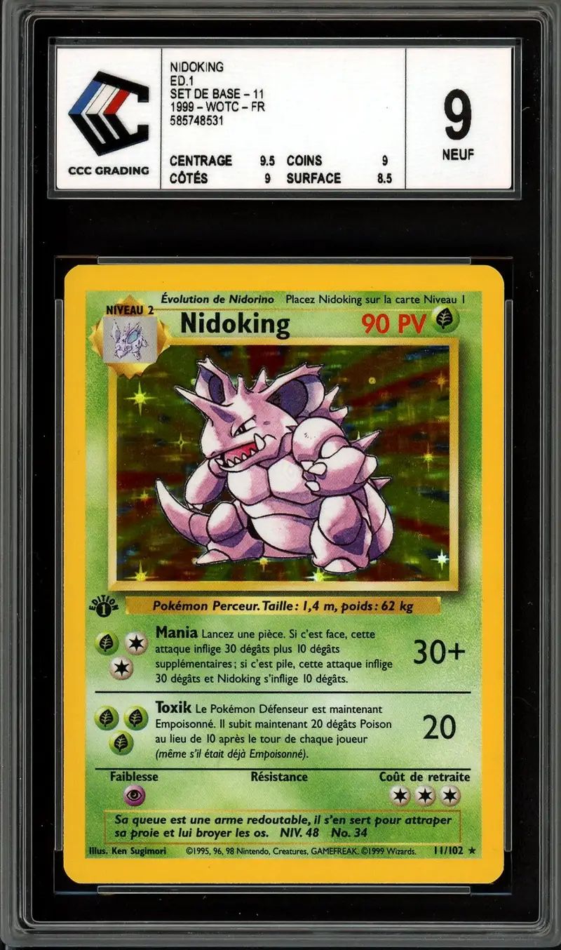CCC 9 Nidoking Holo