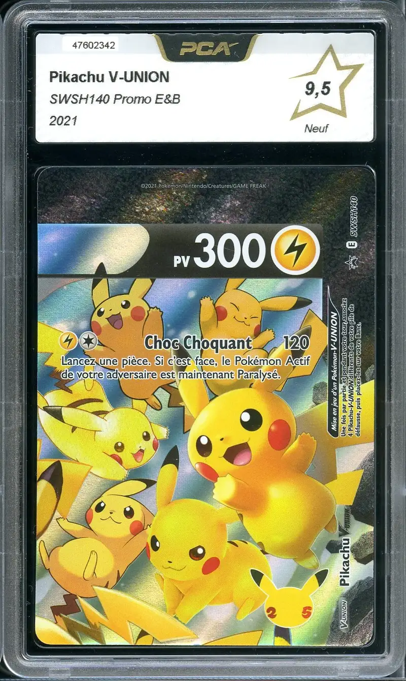 PCA 9.5 Pikachu V Union