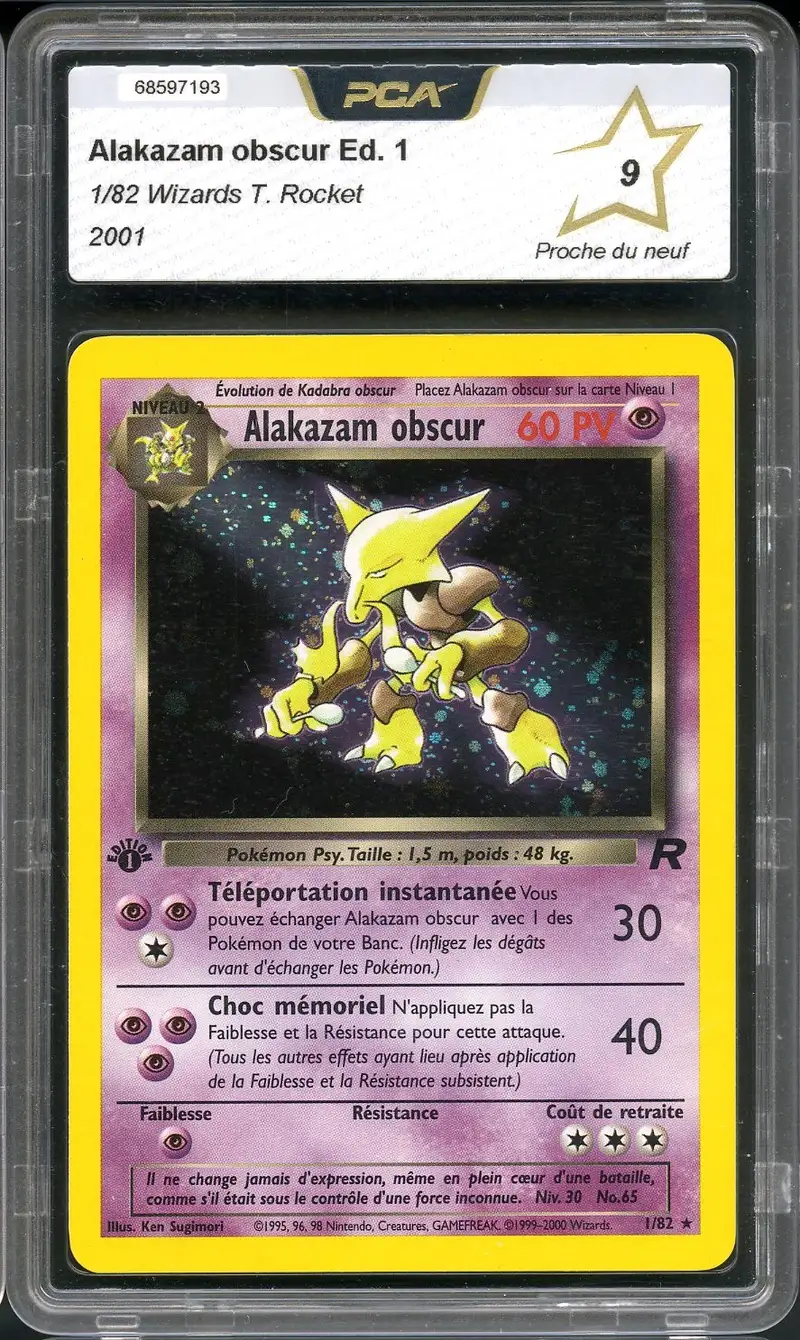 PCA 9 Alakazam Obscur Holo