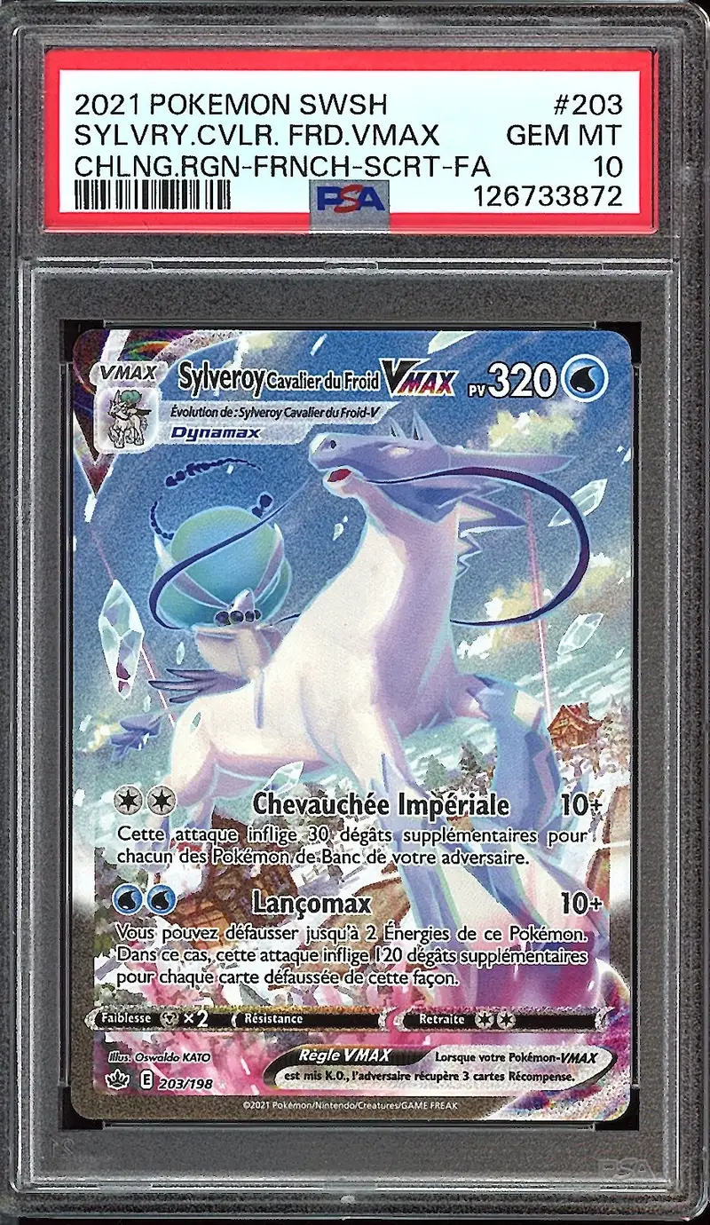 PSA 10 Sylveroy Cavalier du Froid VMax