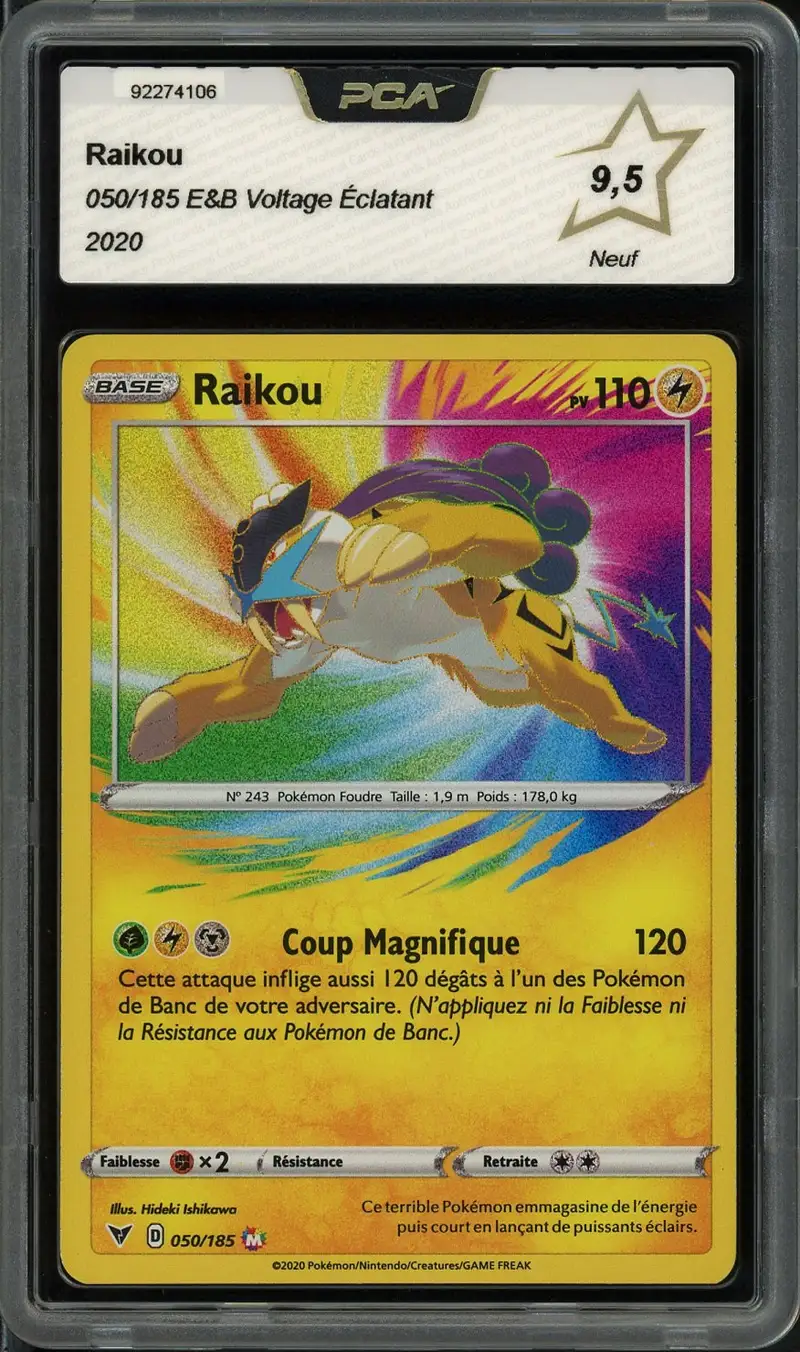 PCA 9.5 Raikou Holo