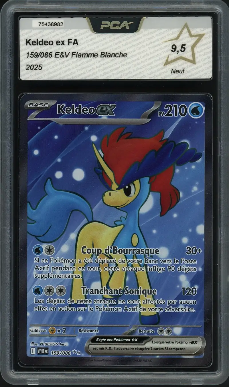 PCA 9.5 Keldeo Ex