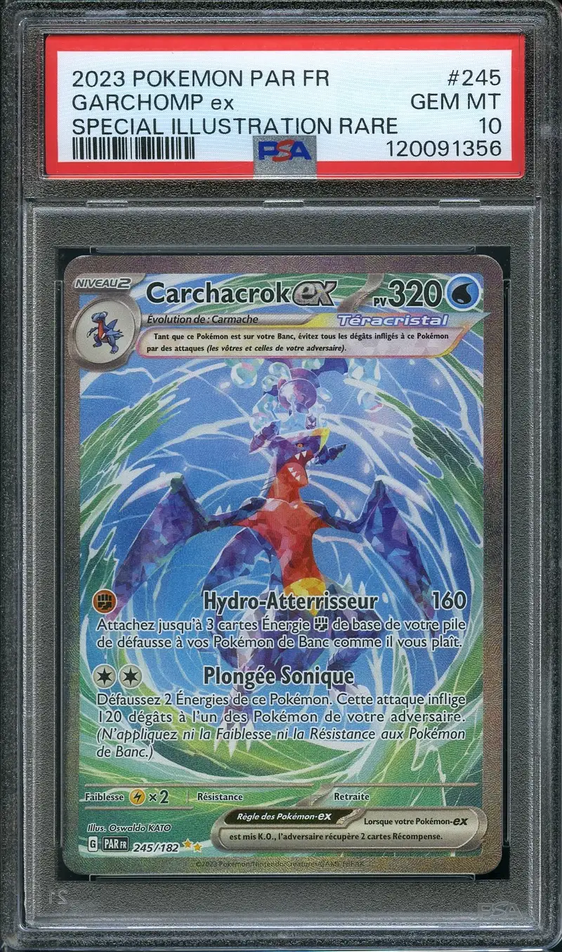 PSA 10 Carchacrok Ex