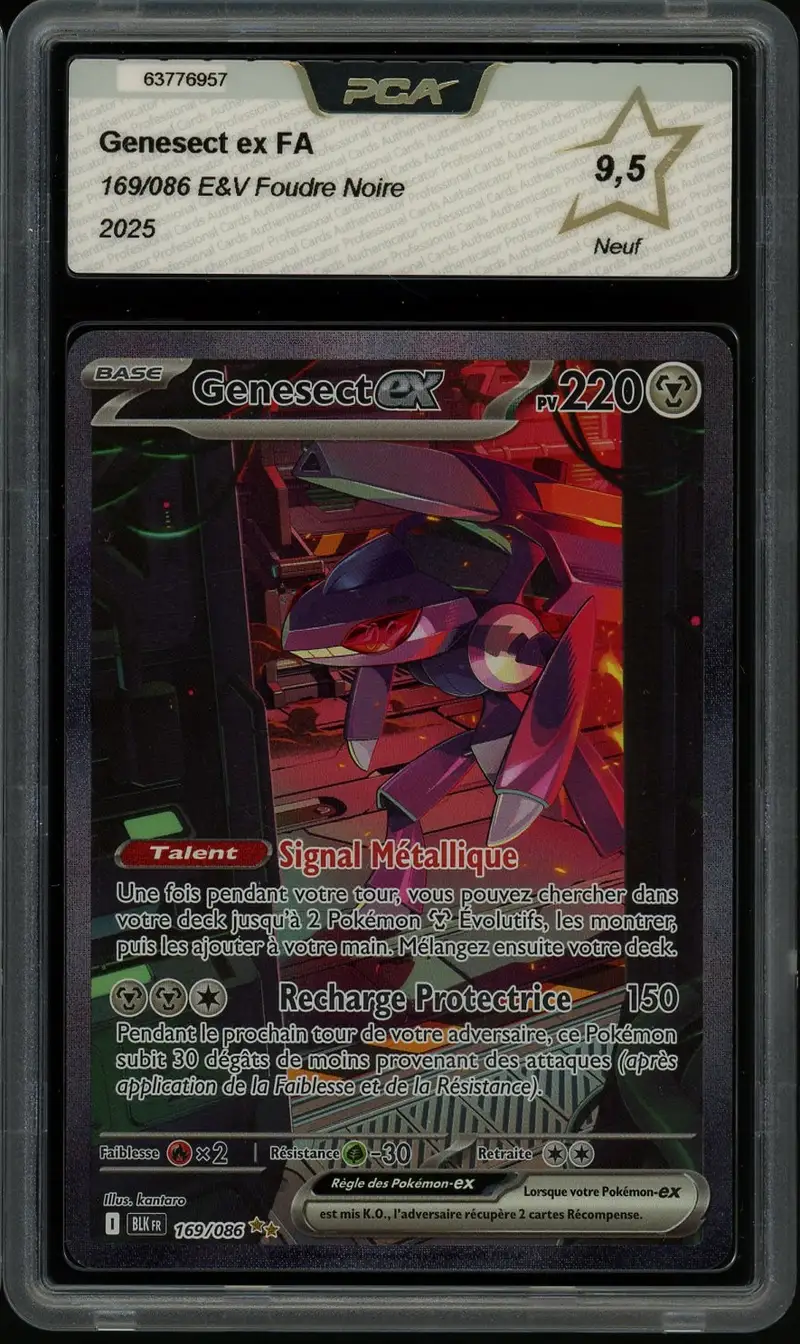 PCA 9.5 Genesect Ex