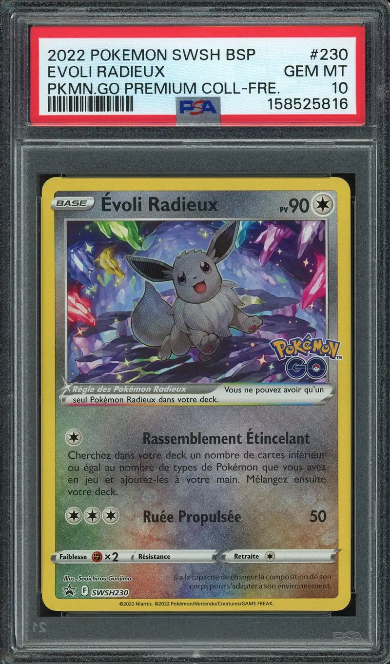 PSA 10 Evoli Radieux