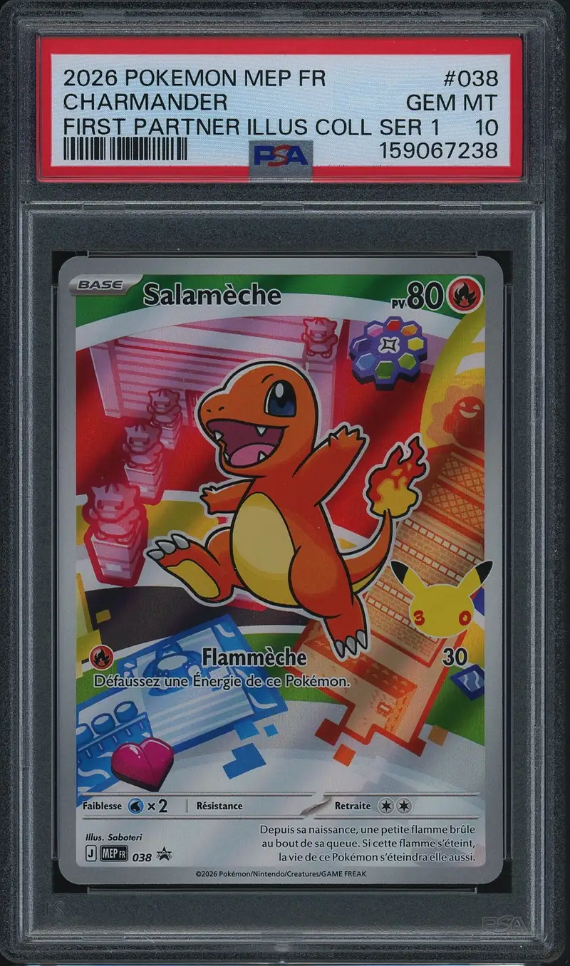 PSA 10 Salamèche