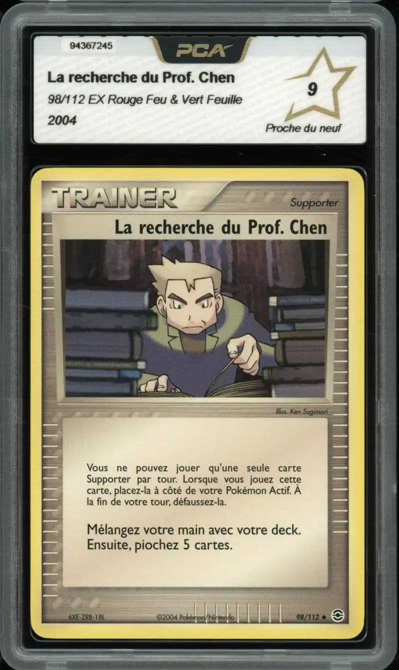 PCA 9 La Recherche du Prof. Chen