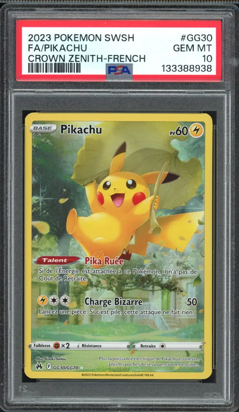 PSA 10 Pikachu