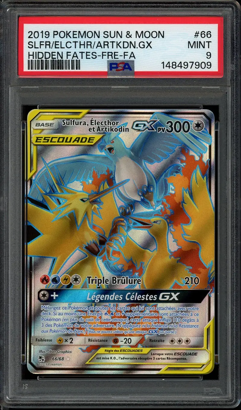 PSA 9 Sulfura, Électhor et Artikodin Gx