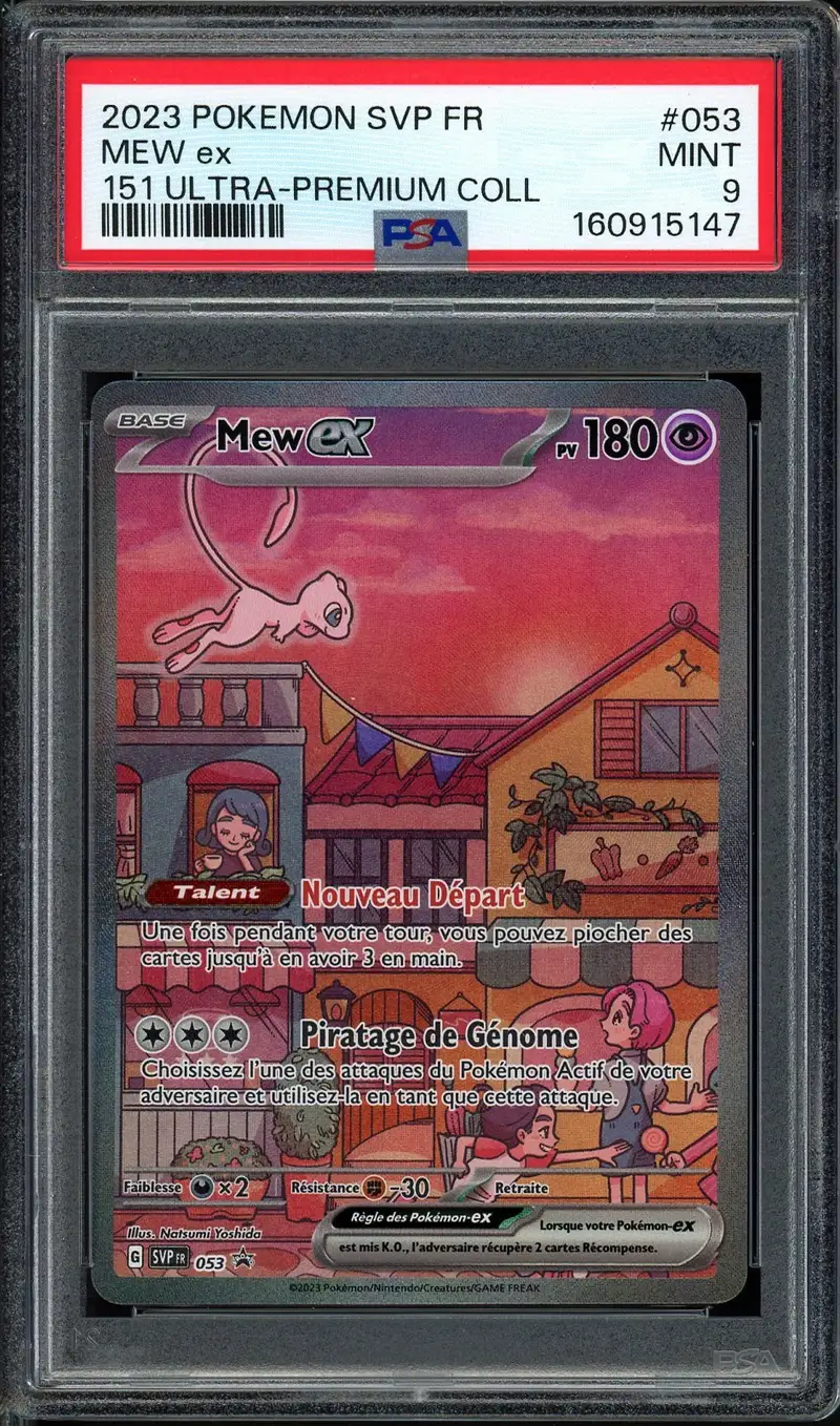 PSA 9 Mew Ex