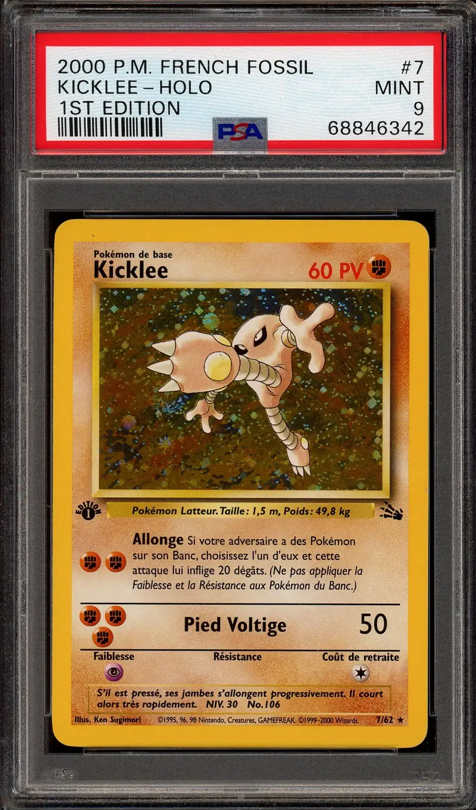 PSA 9 Kicklee Holo