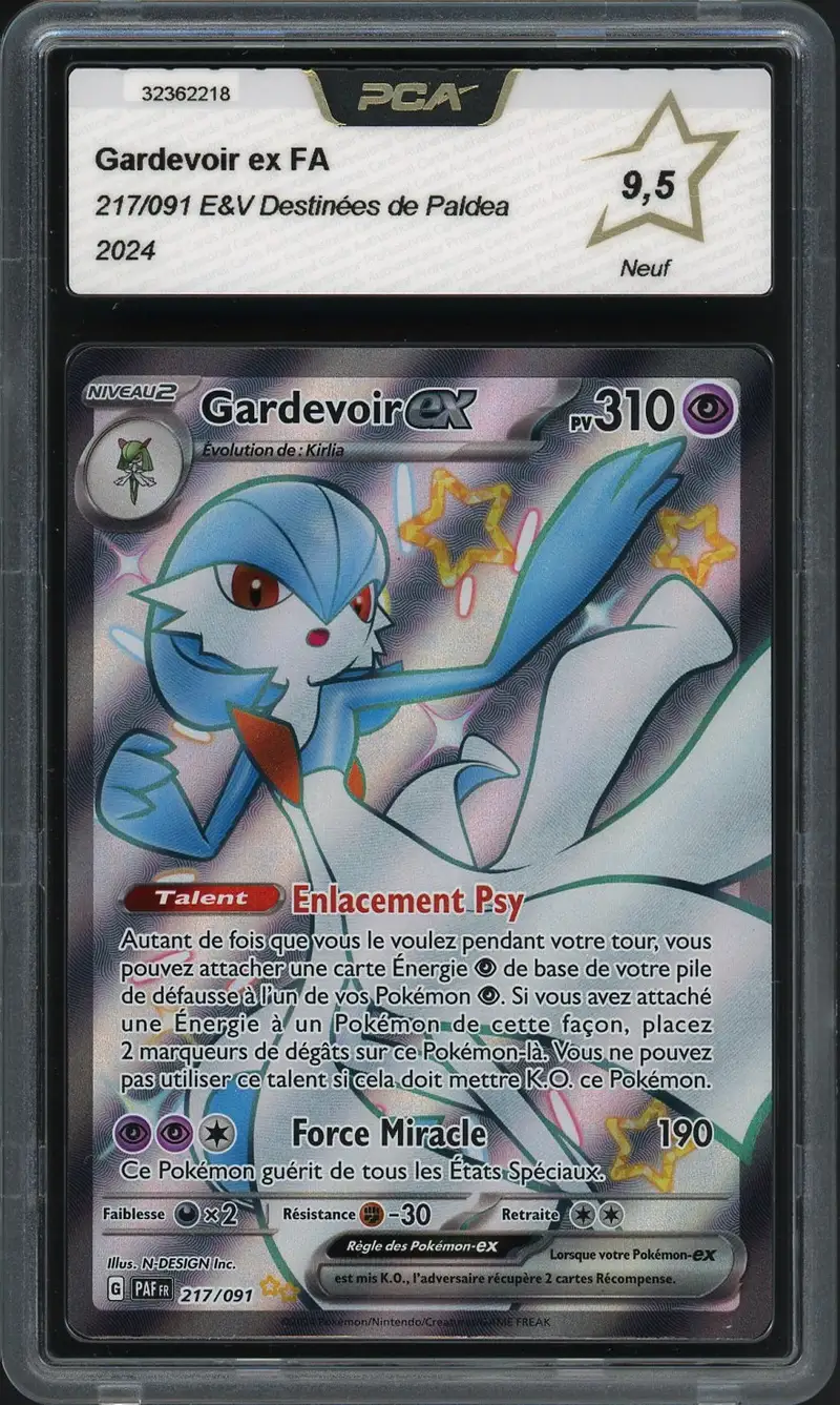 PCA 9.5 Gardevoir Ex Shiny