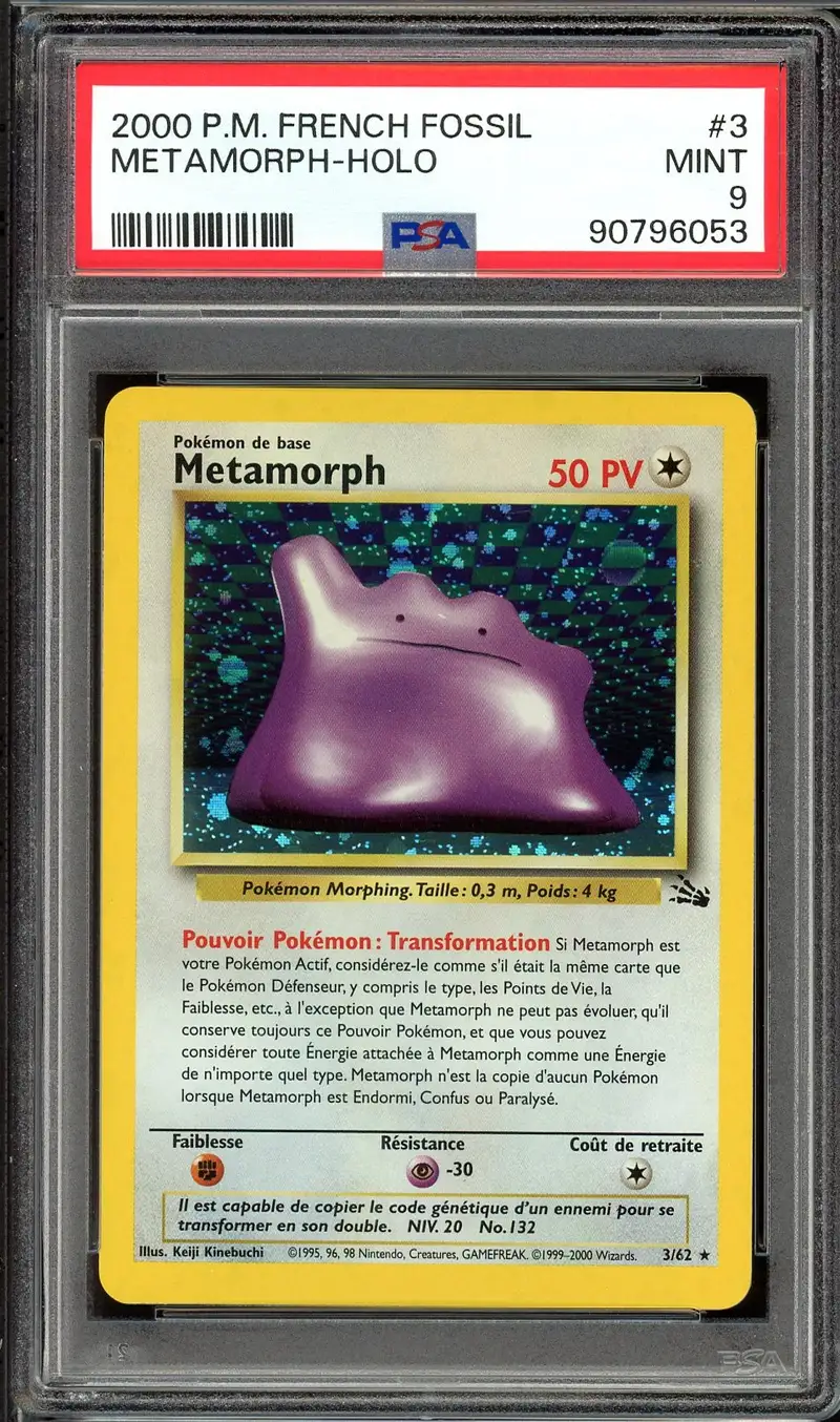 PSA 9 Metamorph Holo