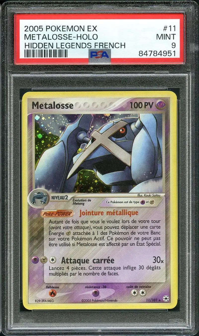 PSA 9 Metalosse Holo