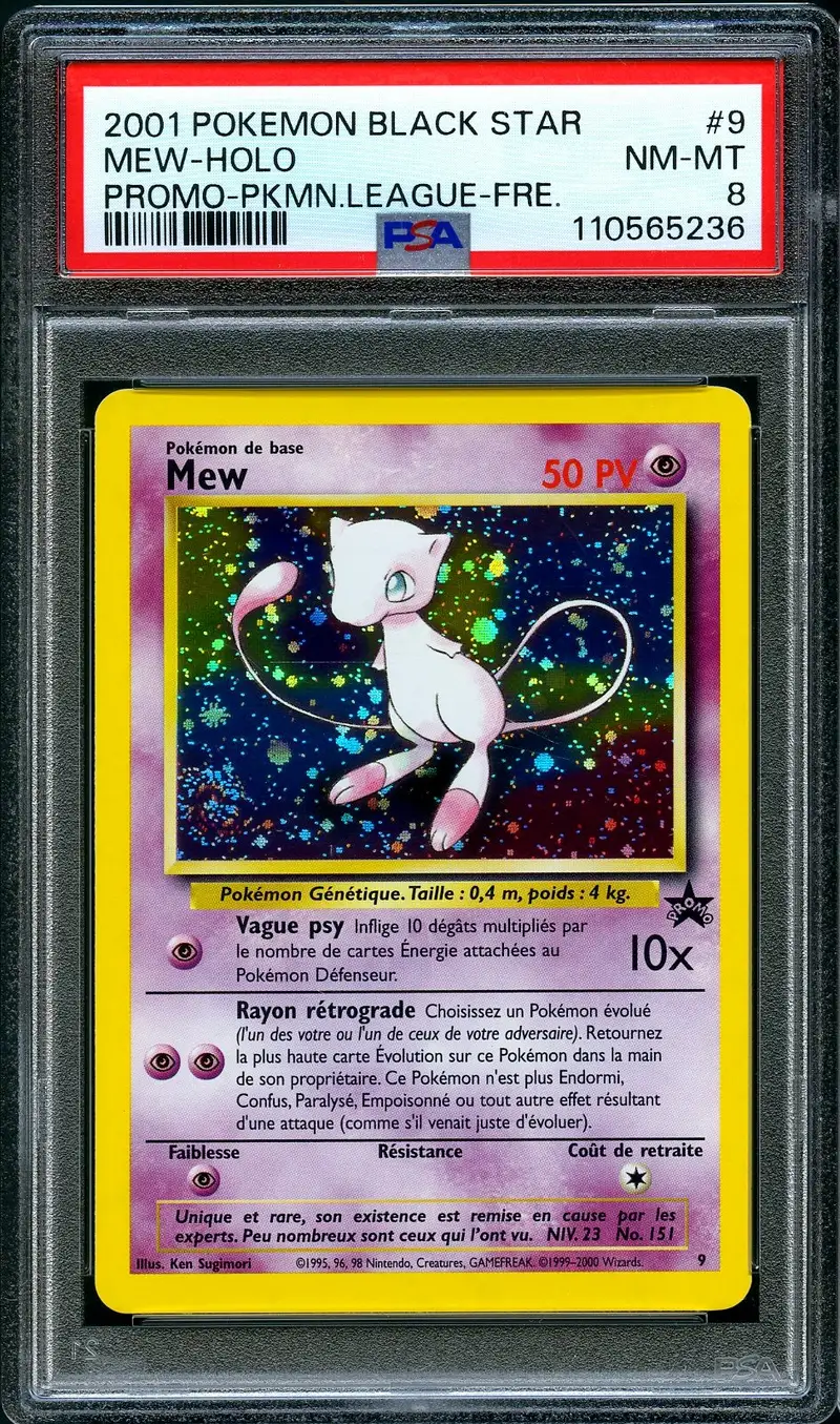 PSA 8 Mew Holo