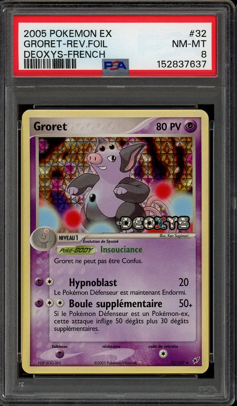 PSA 8 Groret Holo