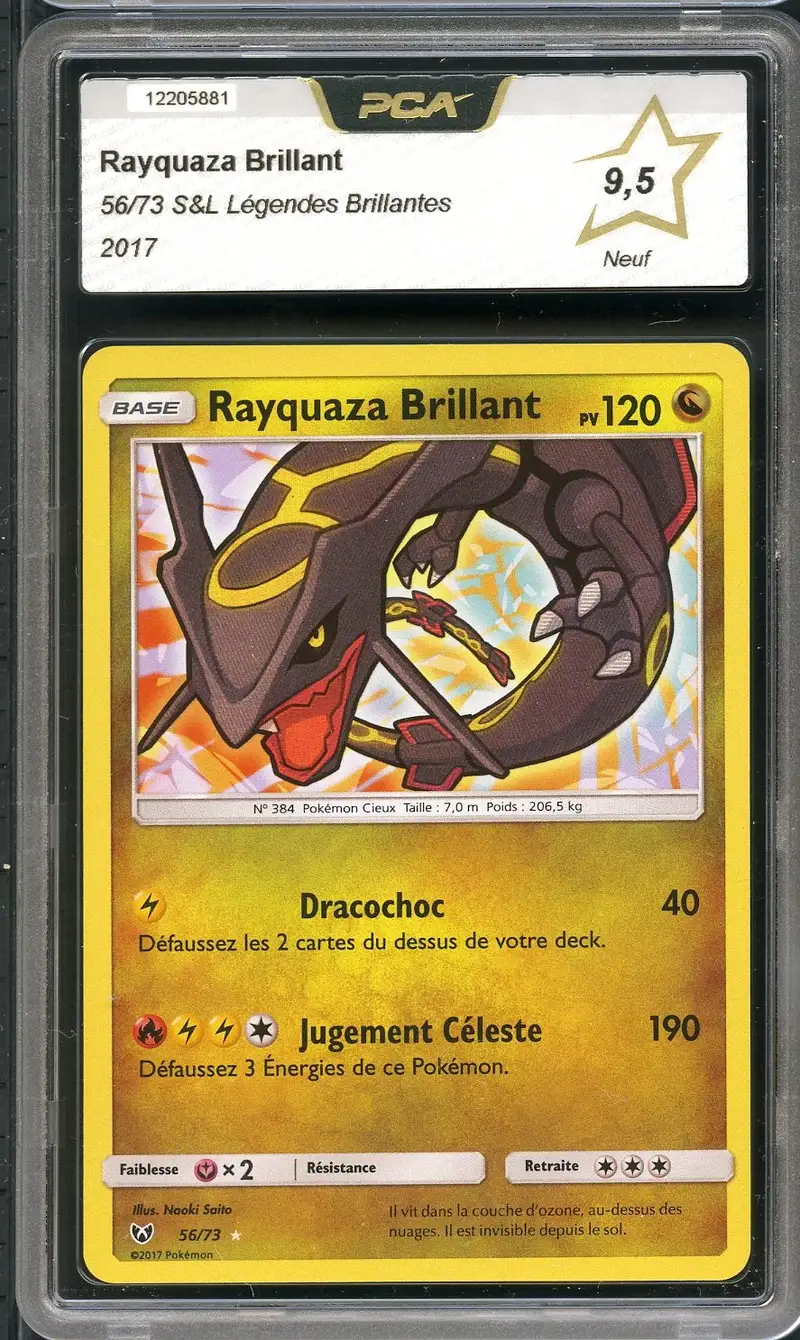 PCA 9.5 Rayquaza Brillant