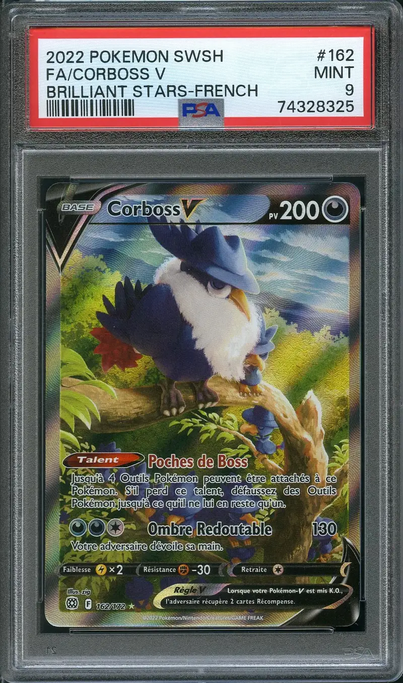 PSA 9 Corboss V