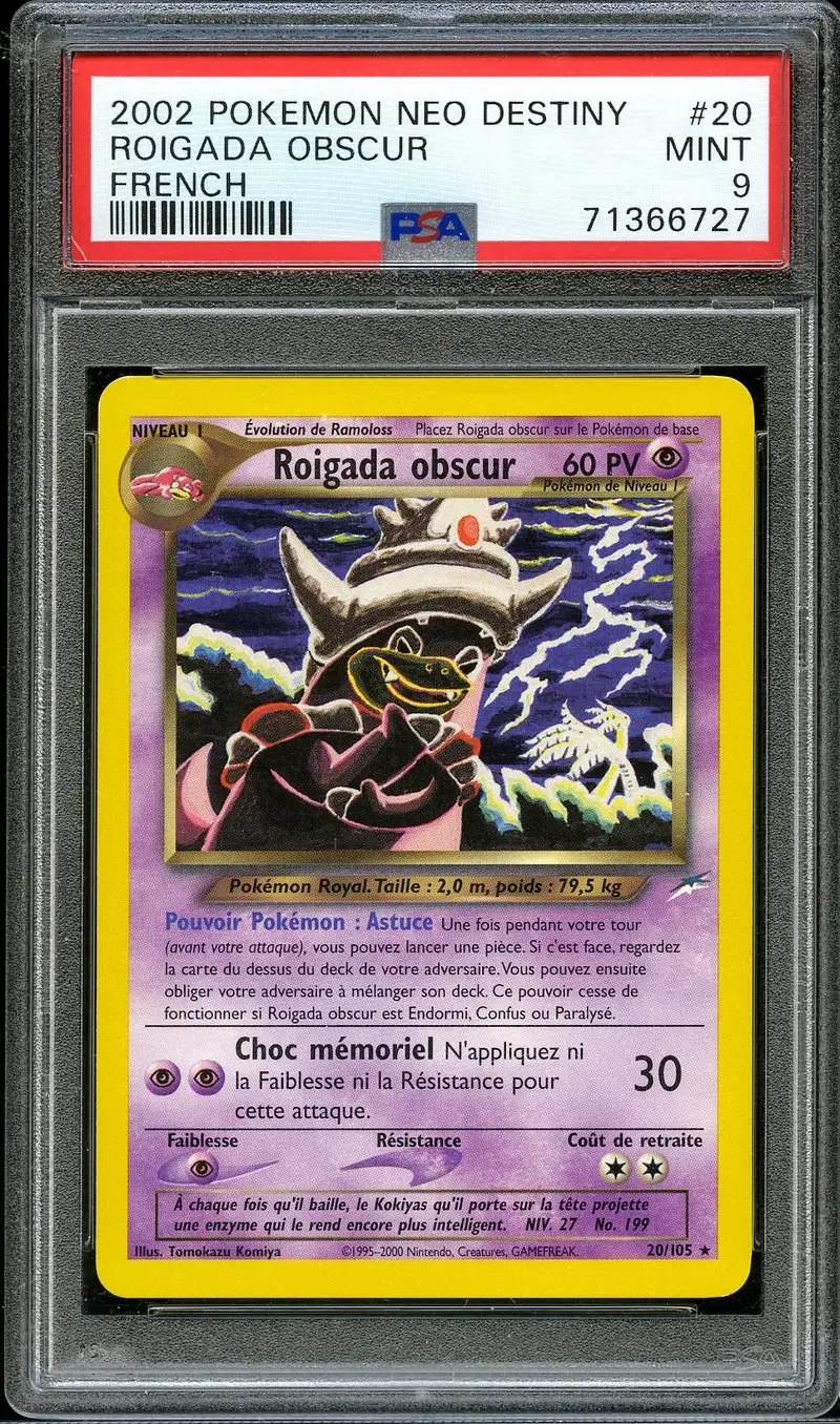 PSA 9 Roigada Obscur